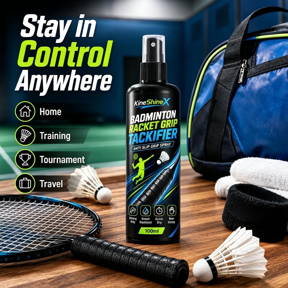 Anti-Slip Grip Spray for Tenni - đánh giá và giá Badminton Grip